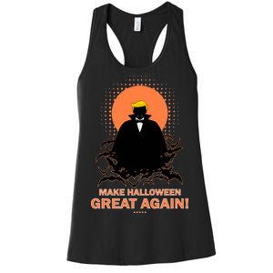 Make Halloween Great Again Trump Women's Racerback Tank