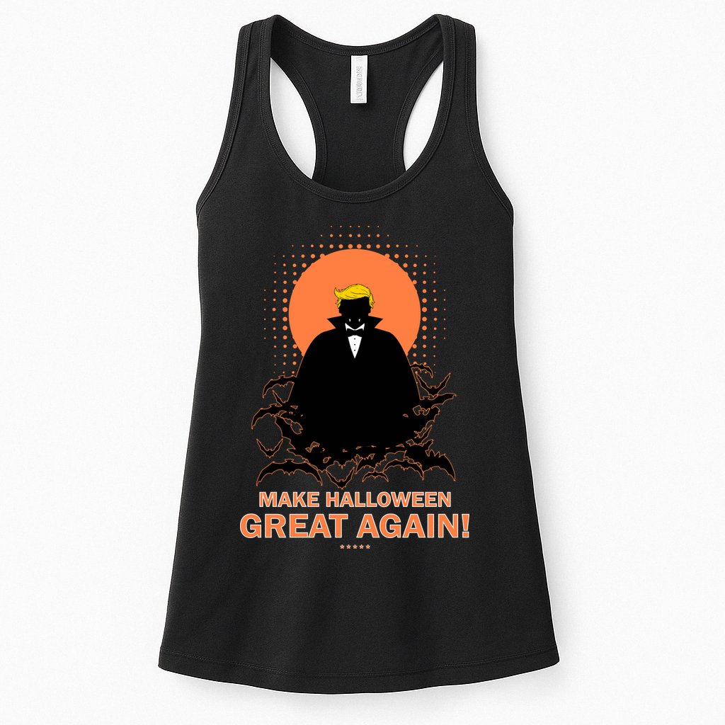 Make Halloween Great Again Trump Womens Tank Top