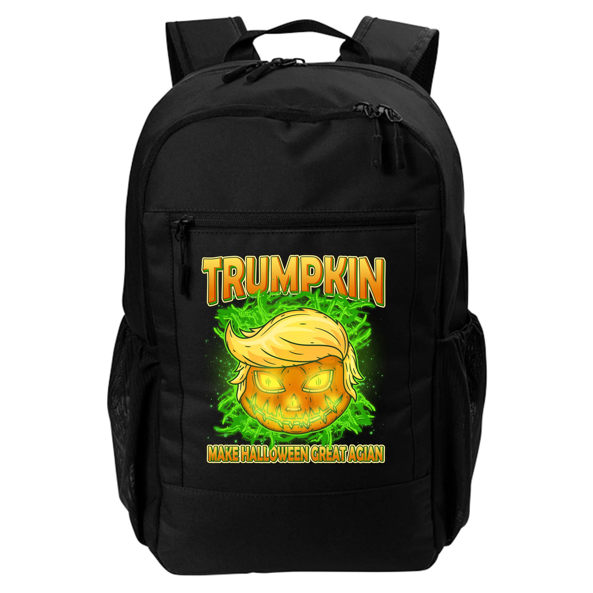 Make Halloween Great Again Trumpkin Backpack