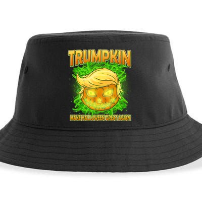 Make Halloween Great Again Trumpkin Sustainable Bucket Hat