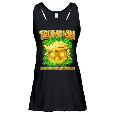 Make Halloween Great Again Trumpkin Ladies Essential Flowy Tank
