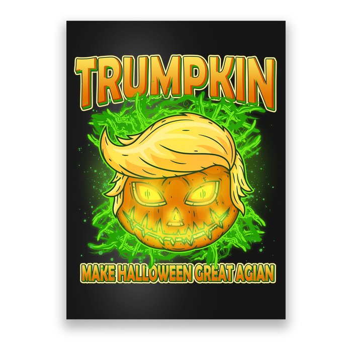 Make Halloween Great Again Trumpkin Poster
