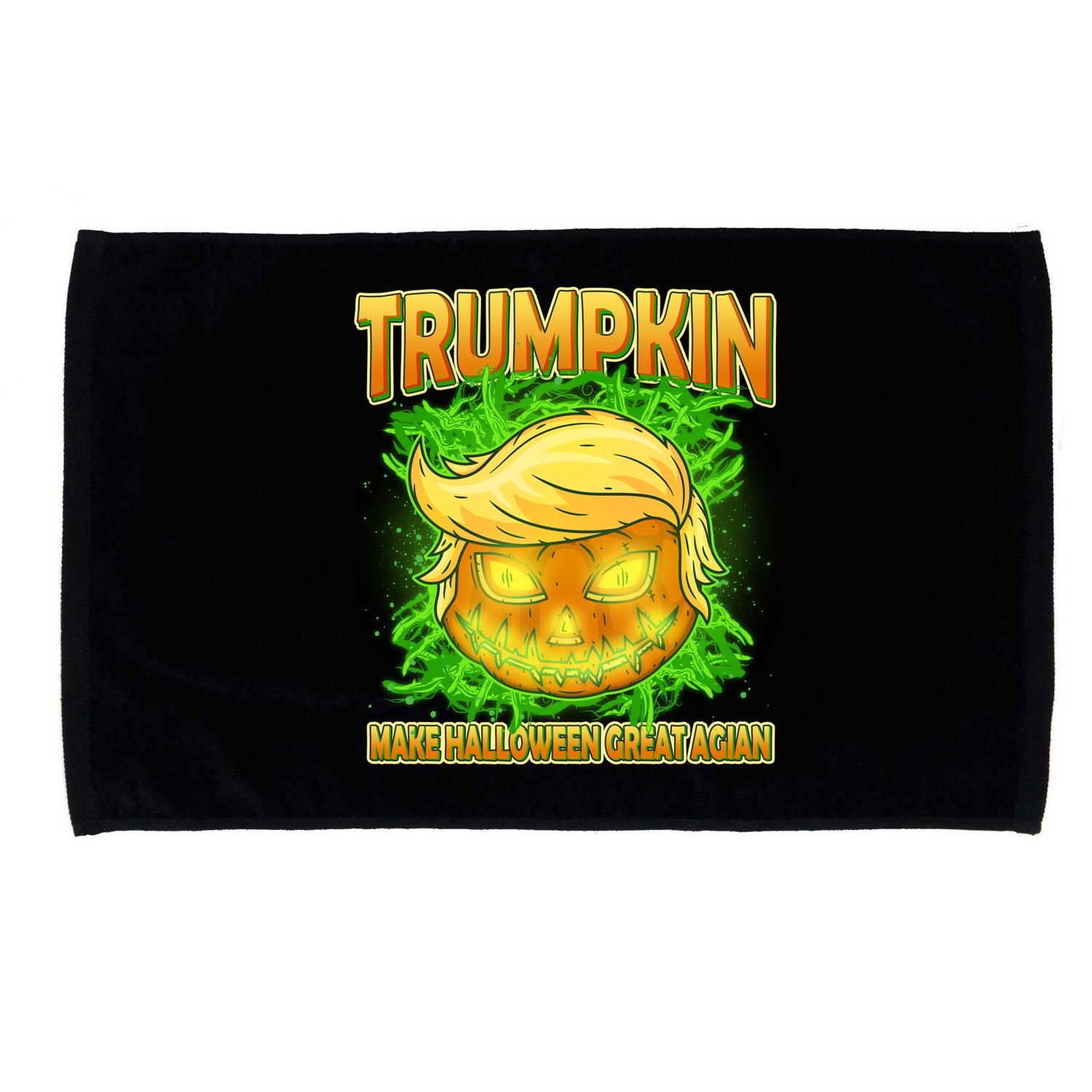 Make Halloween Great Again Trumpkin Microfiber Hand Towel