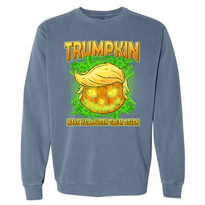 Make Halloween Great Again Trumpkin Garment-Dyed Sweatshirt