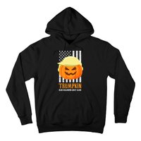 Make Halloween Great Again Trumpkin USA Flag Hoodie