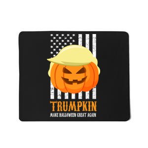 Make Halloween Great Again Trumpkin USA Flag Mousepad