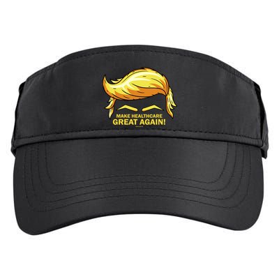 Make Health Care Great Again Trump Adult Drive Performance Visor