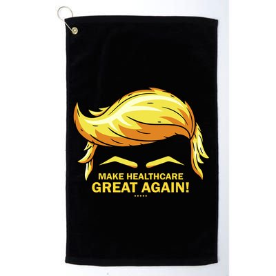 Make Health Care Great Again Trump Golf Towel