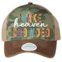 Make Heaven Crowded Leopard Print Pattern Legacy Tie Dye Trucker Hat
