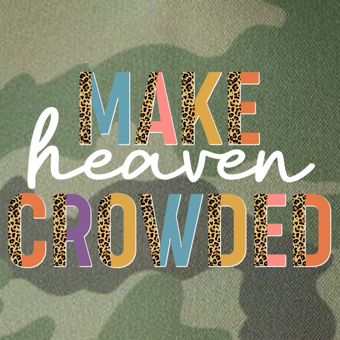 Make Heaven Crowded Leopard Print Pattern Legacy Tie Dye Trucker Hat