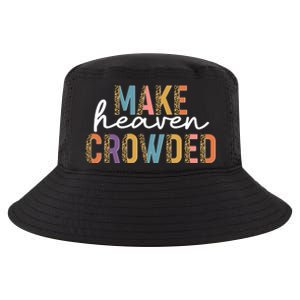 Make Heaven Crowded Leopard Print Pattern Cool Comfort Performance Bucket Hat