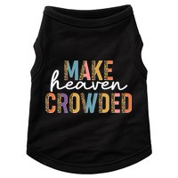 Make Heaven Crowded Leopard Print Pattern Doggie Tank
