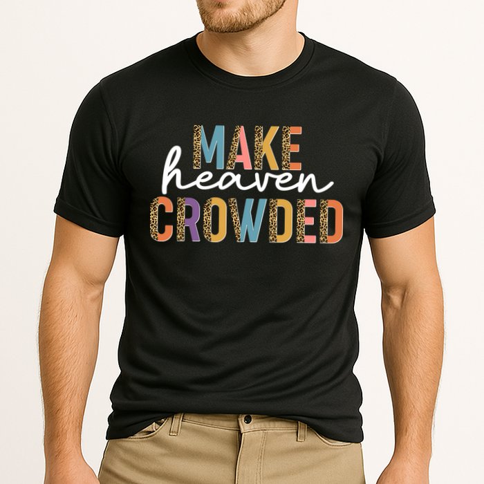 Make Heaven Crowded Leopard Print Pattern Performance Shirt