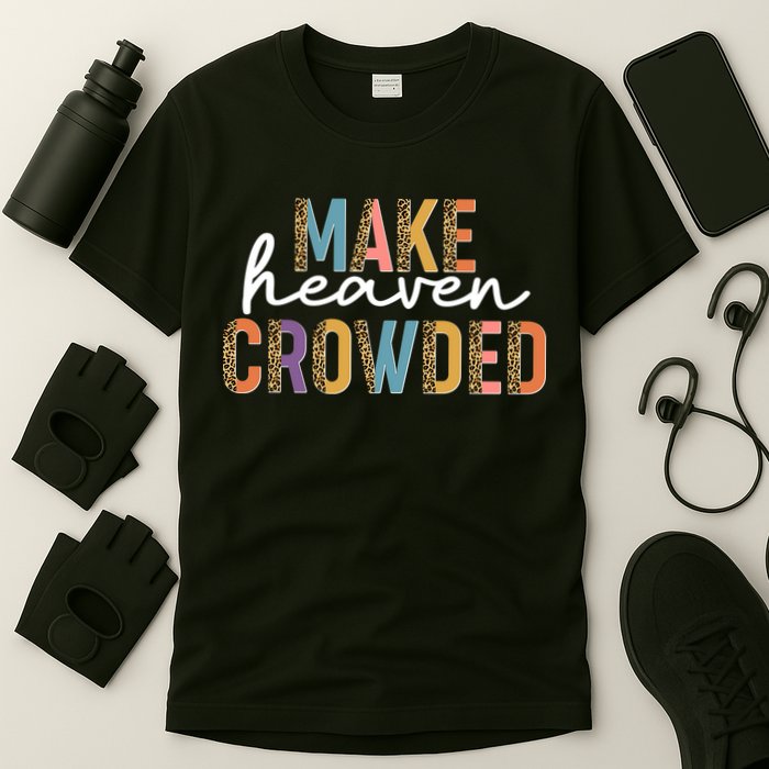 Make Heaven Crowded Leopard Print Pattern T-Shirt