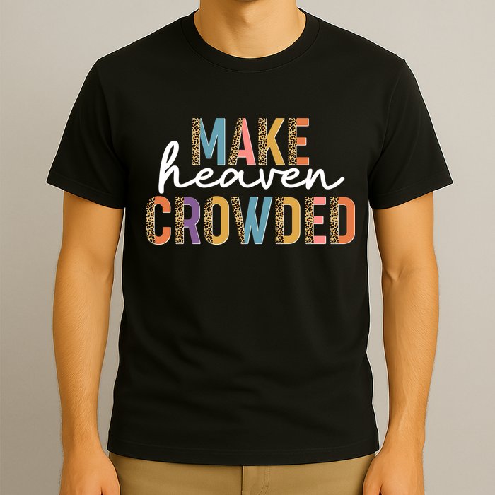 Make Heaven Crowded Leopard Print Pattern T-Shirt
