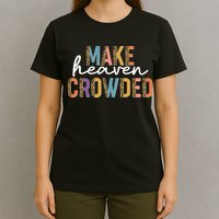Make Heaven Crowded Leopard Print Pattern T-Shirt