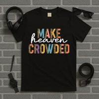 Make Heaven Crowded Leopard Print Pattern T-Shirt