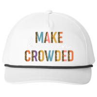 Make Heaven Crowded Leopard Print Pattern Snapback Five-Panel Rope Hat