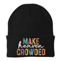 Make Heaven Crowded Leopard Print Pattern Beanie
