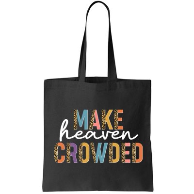 Make Heaven Crowded Leopard Print Pattern Bag