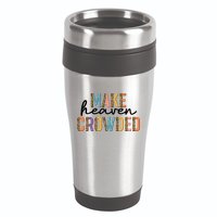 Make Heaven Crowded Leopard Print Pattern 16oz Travel Tumbler