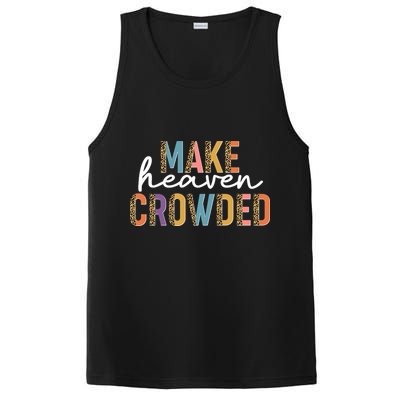 Make Heaven Crowded Leopard Print Pattern PosiCharge Competitor Tank