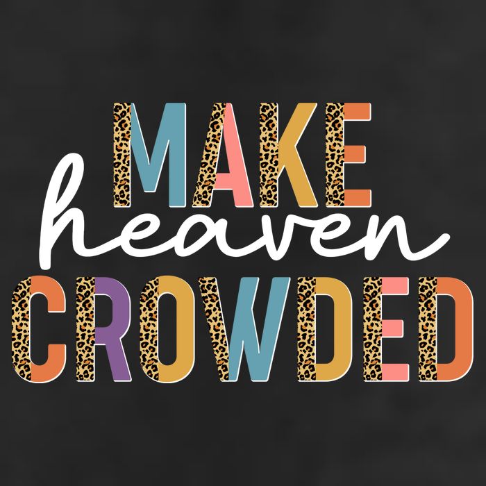 Make Heaven Crowded Leopard Print Pattern Trucker Hat