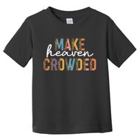 Make Heaven Crowded Leopard Print Pattern Toddler T-Shirt