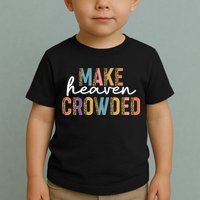 Make Heaven Crowded Leopard Print Pattern Toddler T-Shirt