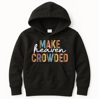 Make Heaven Crowded Leopard Print Pattern Kids Hoodie