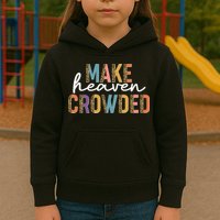 Make Heaven Crowded Leopard Print Pattern Kids Hoodie