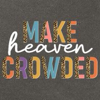Make Heaven Crowded Leopard Print Pattern Cotton Canvas Backpack