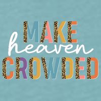 Make Heaven Crowded Leopard Print Pattern Sueded Cloud Jersey T-Shirt