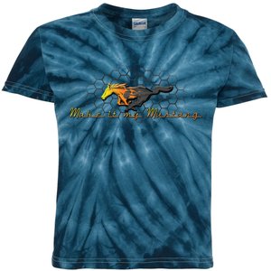 Make It My Mustang Ford Kids Tie-Dye T-Shirt