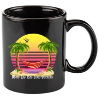 Make Life One Long Weekend 11oz C Handle Ceramic Mug