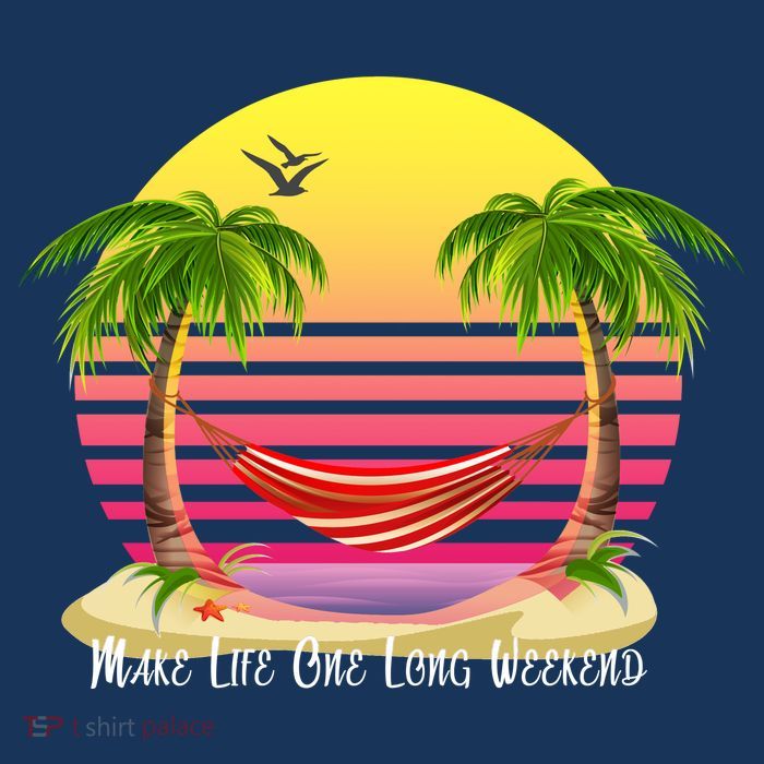 Make Life One Long Weekend Tank Top