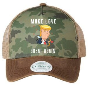 Make Love Great Again Legacy Tie Dye Trucker Hat