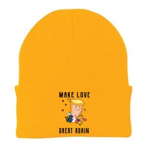 Make Love Great Again Knit Cap Winter Beanie