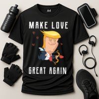 Make Love Great Again Cooling Performance Crew T-Shirt