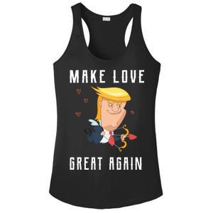 Make Love Great Again Ladies PosiCharge Competitor Racerback Tank