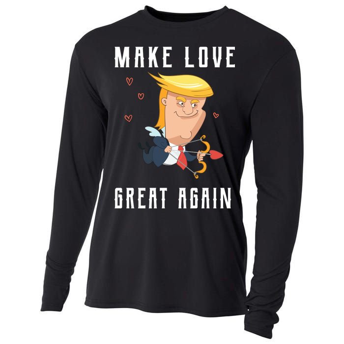 Make Love Great Again Cooling Performance Long Sleeve Crew