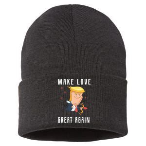 Make Love Great Again Sustainable Knit Beanie