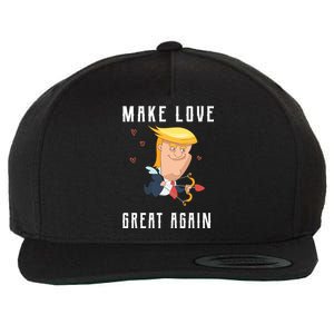 Make Love Great Again Wool Snapback Cap