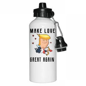 Make Love Great Again Aluminum Water Bottle 