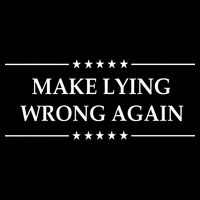 Make Lying Wrong Again Anti Trump Impact Tech Backpack
