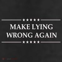 Make Lying Wrong Again Anti Trump 11oz C Handle Ceramic Mug