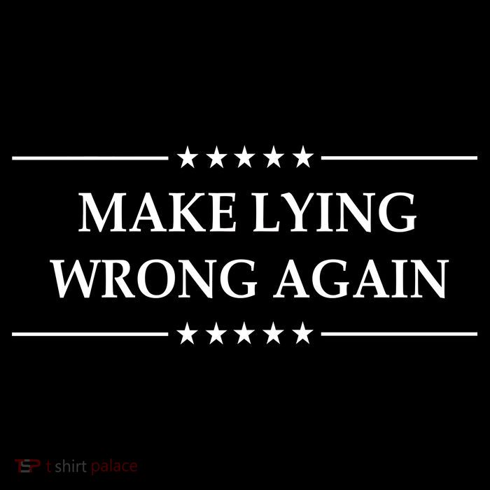 Make Lying Wrong Again Anti Trump Wool Snapback Cap