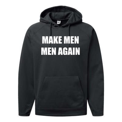 Make Men Men Again Performance Fleece Hoodie