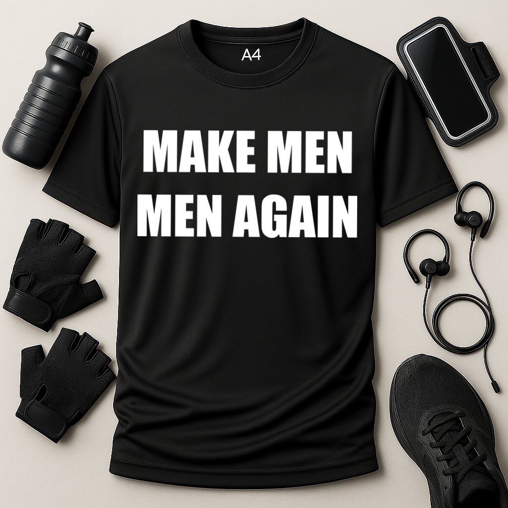 Make Men Men Again Cooling Performance Crew T-Shirt