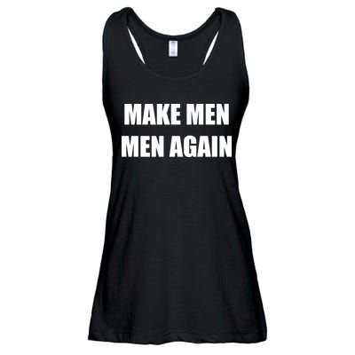 Make Men Men Again Ladies Essential Flowy Tank